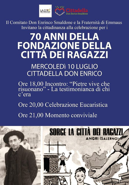 70 anni città dei ragazzi